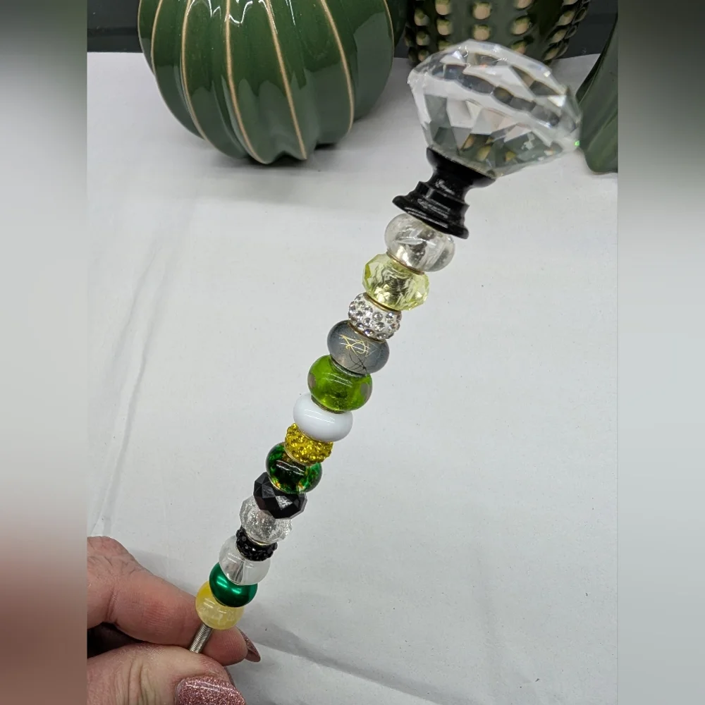 Beaded Fairy Wand/Plant/Garden Stake